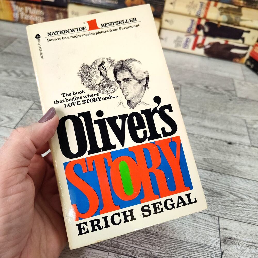 OLIVERS STORY Erich Segal 1978 Avon Paperback Second Printing